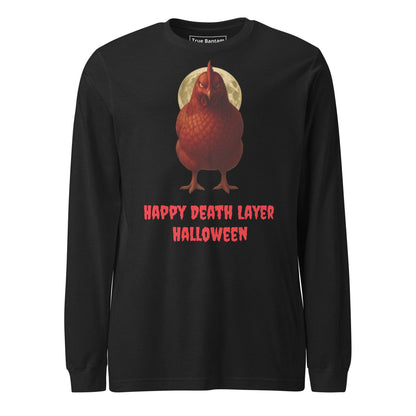 T-shirt unisexe à manches longues « Death Layer » Halloween