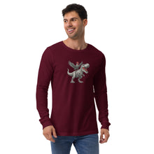 T-shirt unisexe à manches longues Chickasaurours