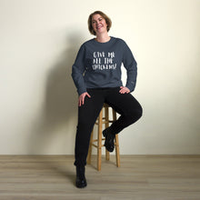 Sweat-shirt unisexe en coton bio « Give Me All the Chickens »