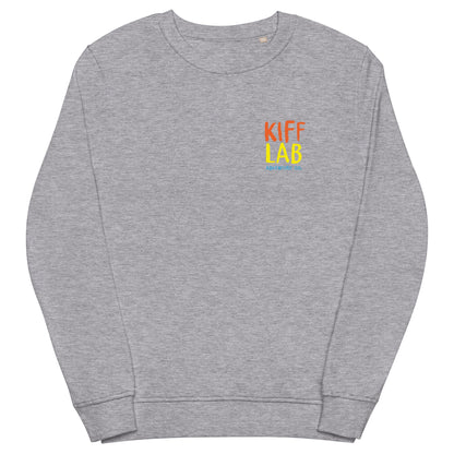 KiffLab - Sweat-shirt unisexe en coton biologique