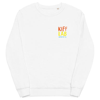 KiffLab - Sweat-shirt unisexe en coton biologique