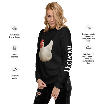 Sweat-shirt Unisexe Premium Leghorn