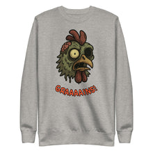 Sweat-shirt unisexe premium poulet zombie d'Halloween
