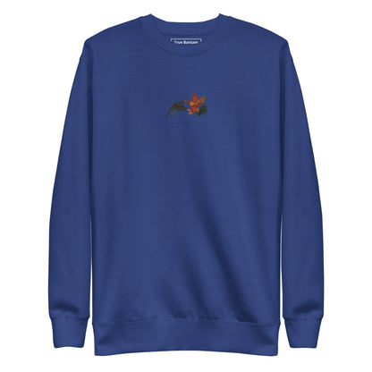 Sweat-shirt unisexe premium Chickasaurus Battle