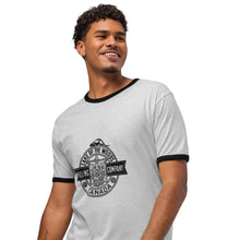 T-shirt unisexe à col contrastant Retro Mill