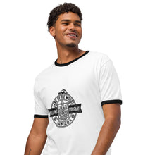 T-shirt unisexe à col contrastant Retro Mill