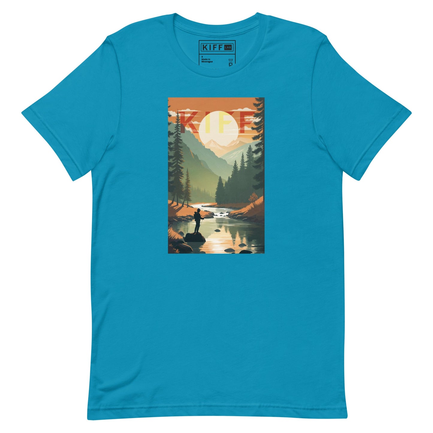 T-shirt de pêche à la mouche Kiff Trail