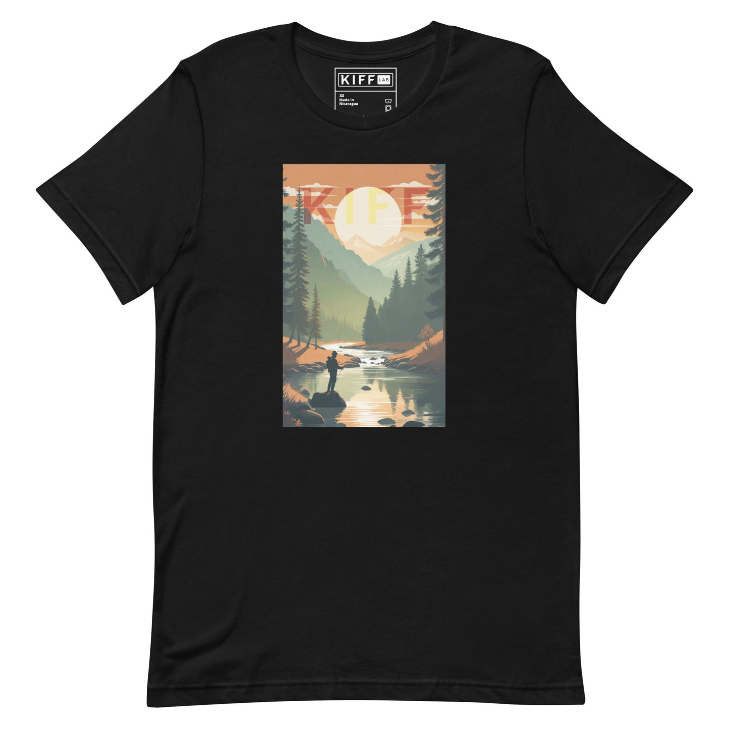 T-shirt de pêche à la mouche Kiff Trail