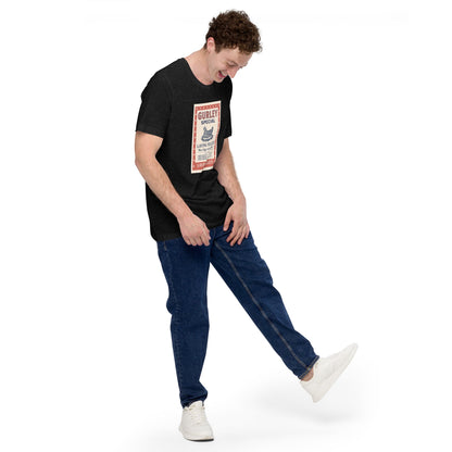 T-shirt unisexe Rétro G.M.C.C. Formule de pose