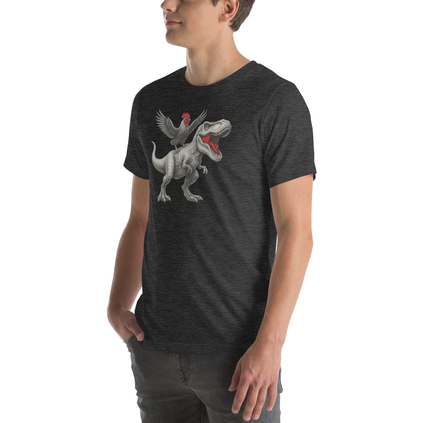T-shirt unisexe Chickasaurous