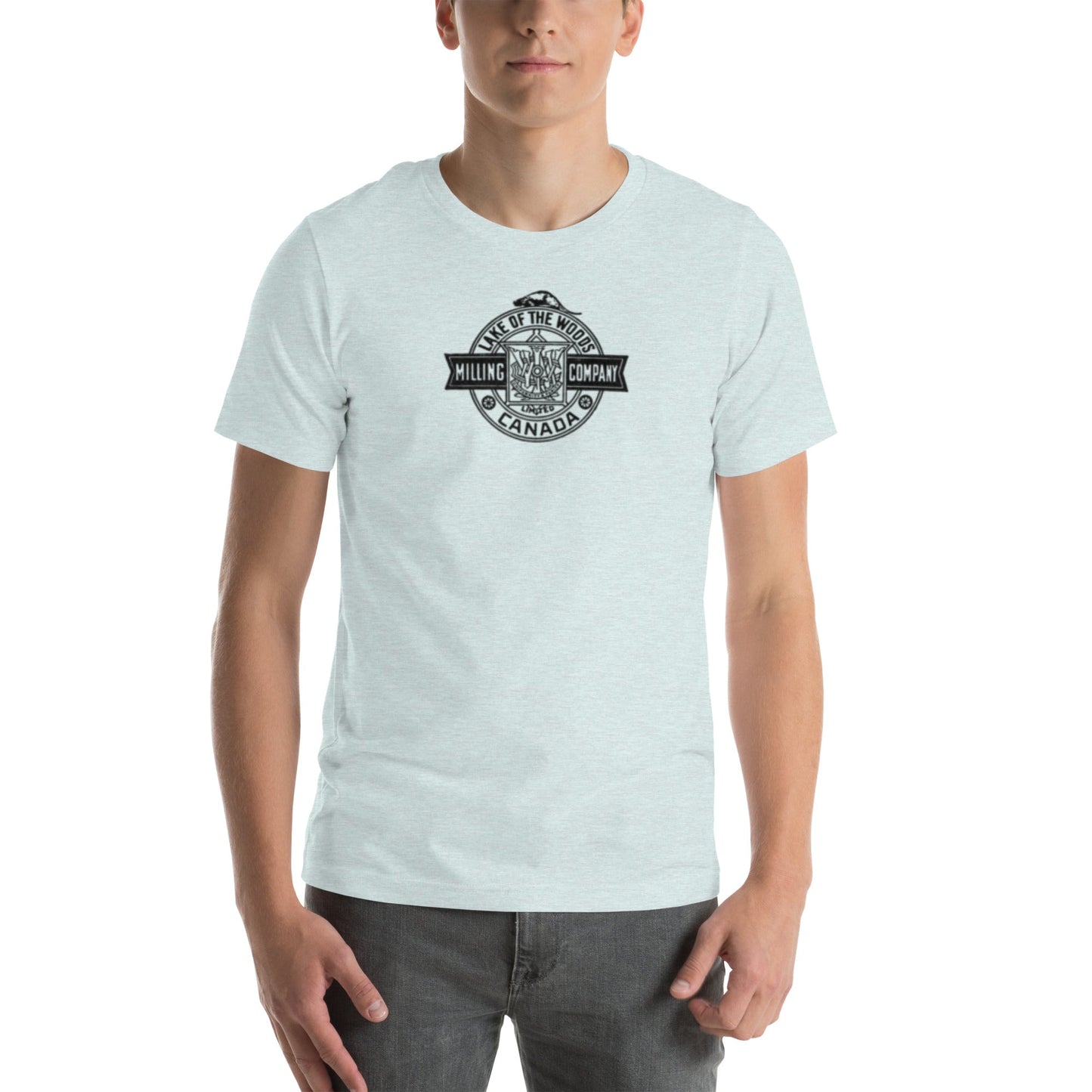 T-shirt unisexe rétro Lake of the Woods Milling Company