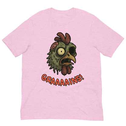Halloween Zombie Chicken Unisex t-shirt
