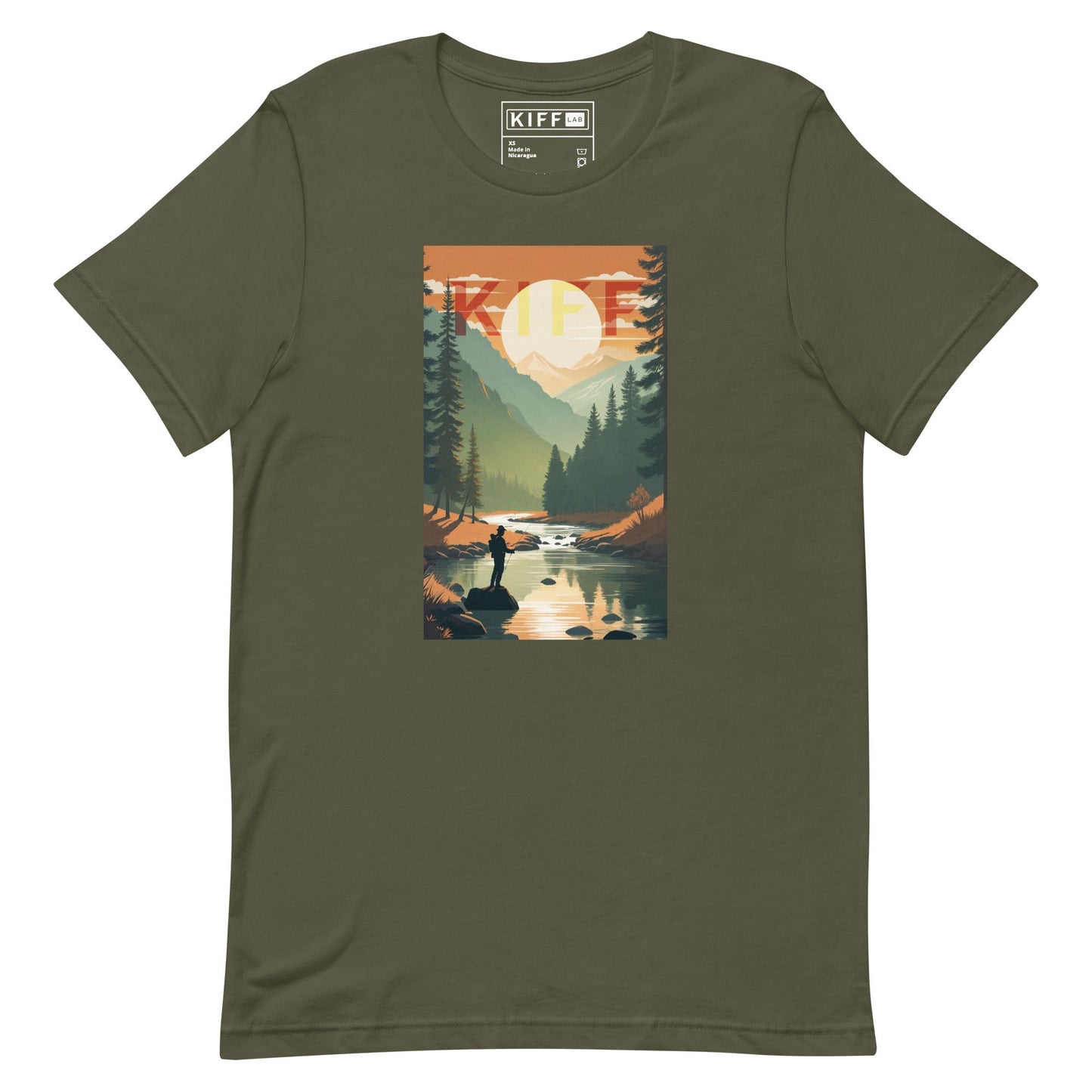 T-shirt de pêche à la mouche Kiff Trail