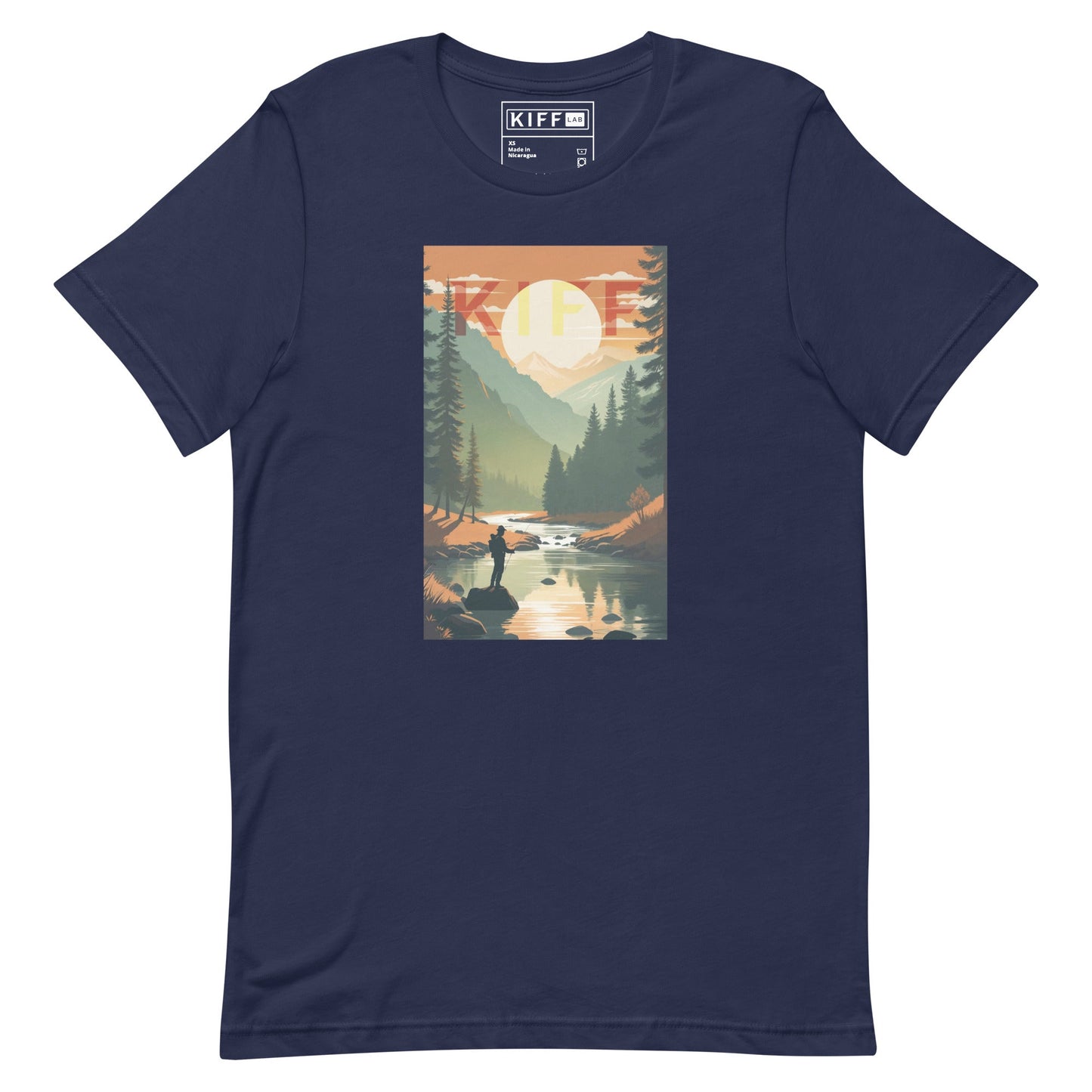 T-shirt de pêche à la mouche Kiff Trail