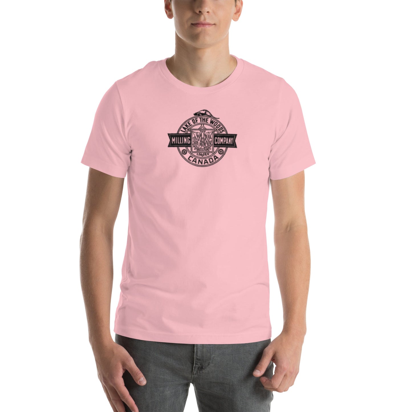 T-shirt unisexe rétro Lake of the Woods Milling Company