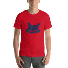 T-shirt unisexe Retro Hen