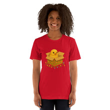 T-shirt unisexe Chickmas Chick en boîte