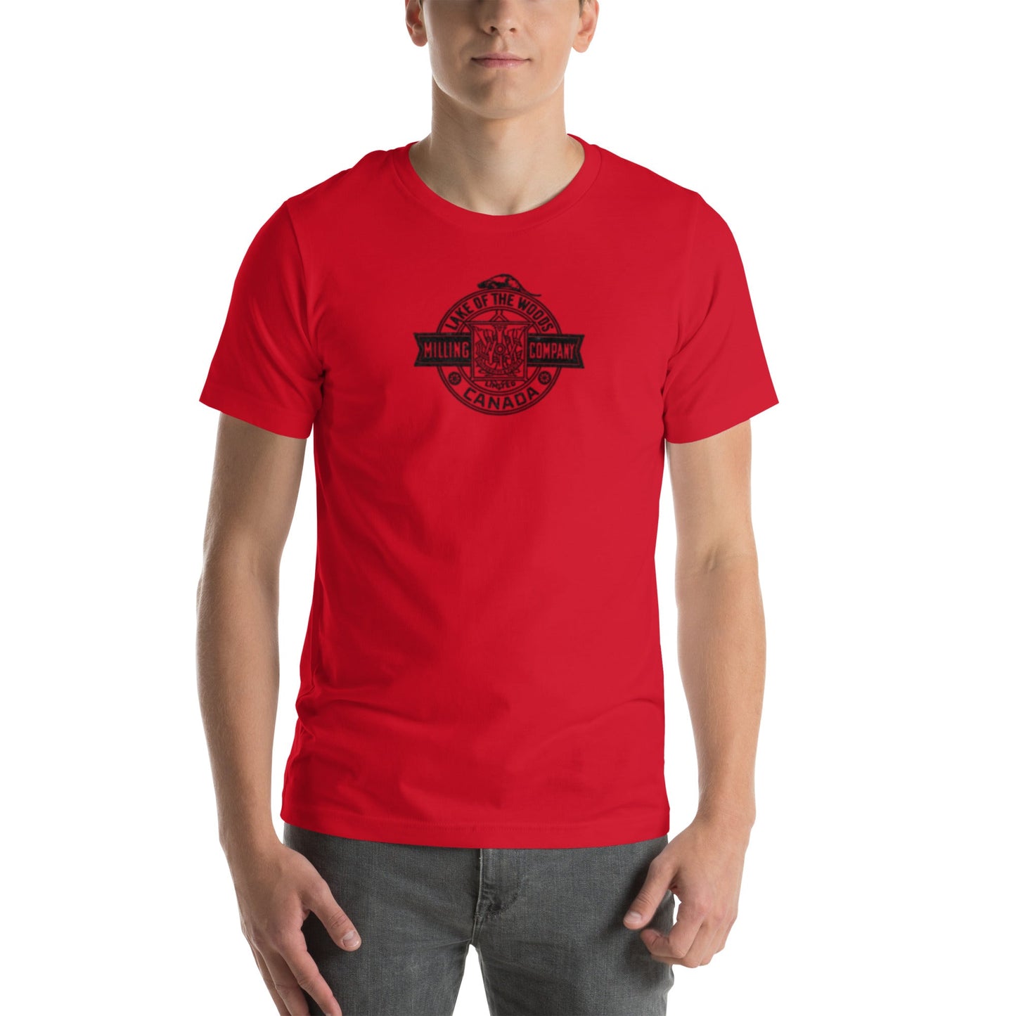 T-shirt unisexe rétro Lake of the Woods Milling Company