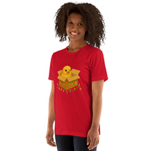 T-shirt unisexe Chickmas Chick en boîte