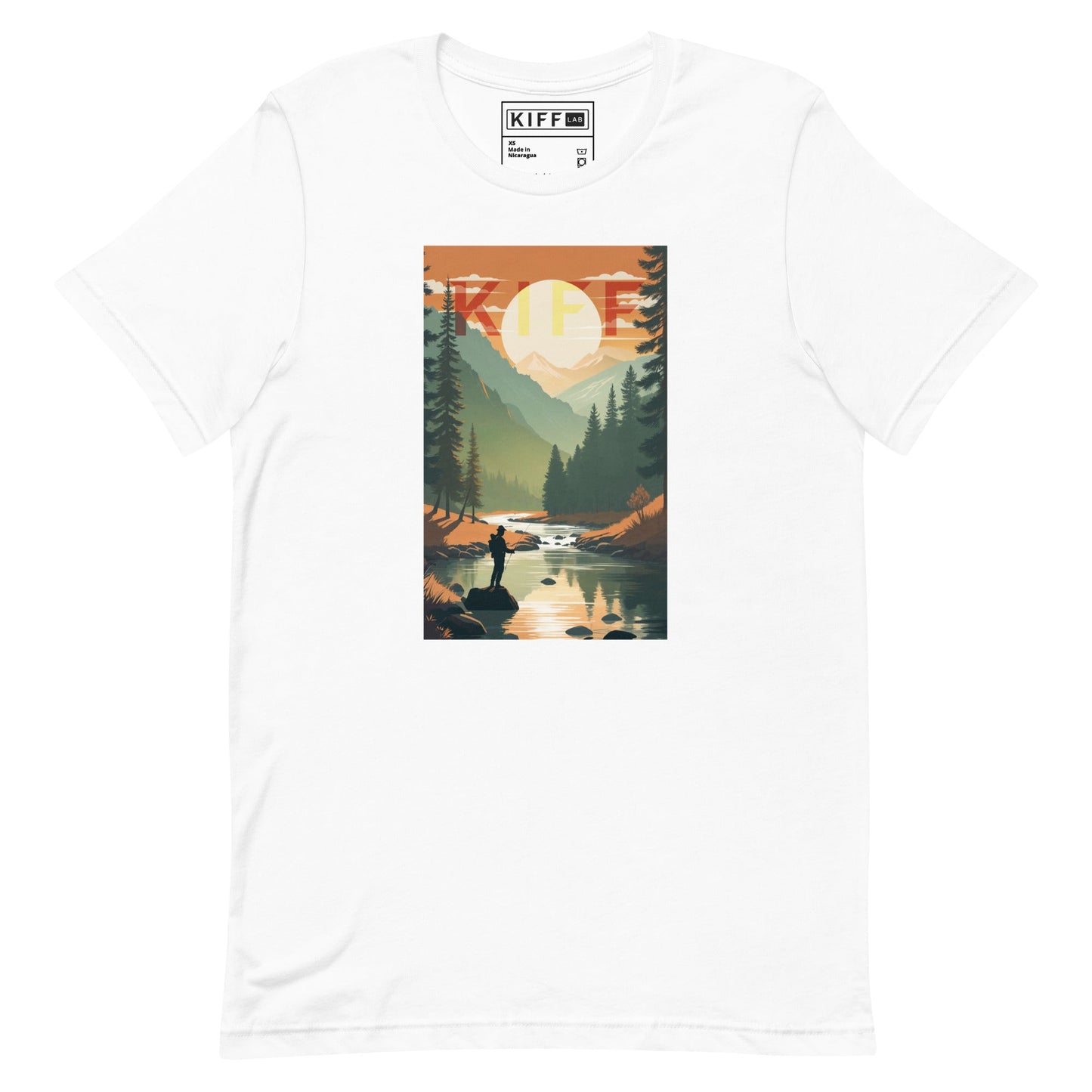 T-shirt de pêche à la mouche Kiff Trail
