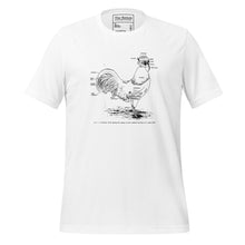 T-shirt unisexe Rétro morceaux de poulet