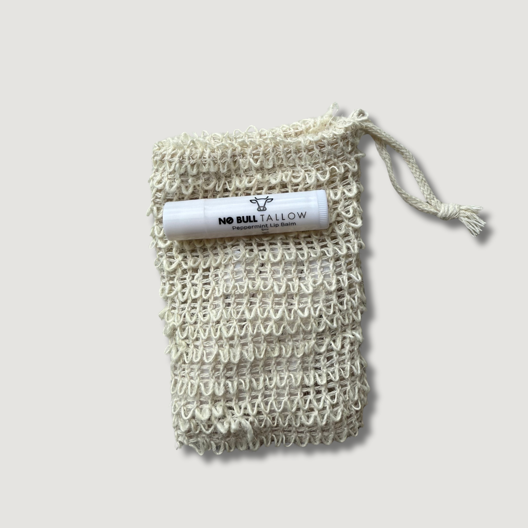 Sac à Savon Réutilisable en Chanvre