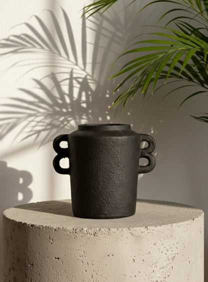 Vase Hercule - Noir antique