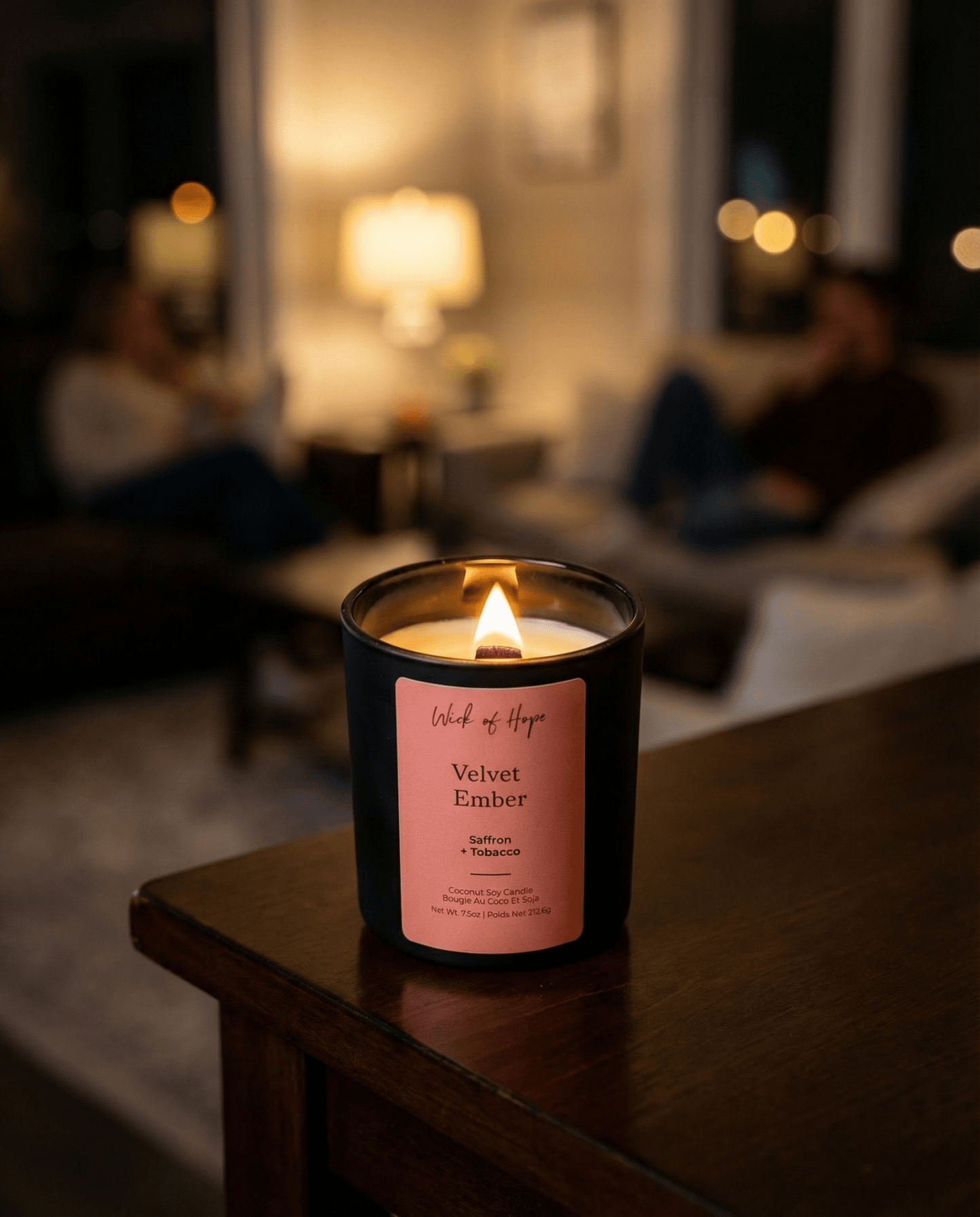 Velvet Ember Candle | Saffron + Tobacco