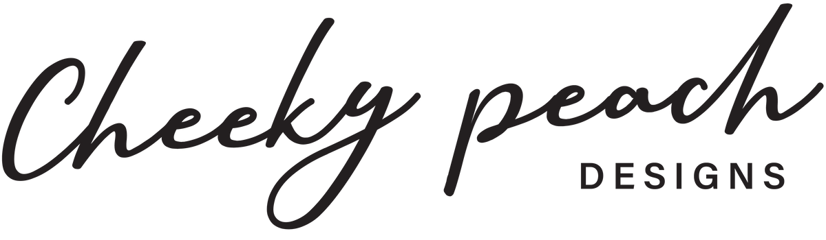 cheeky peach designs official logo