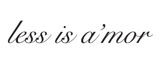 less is amor official logo