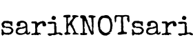 sariknotsari official logo