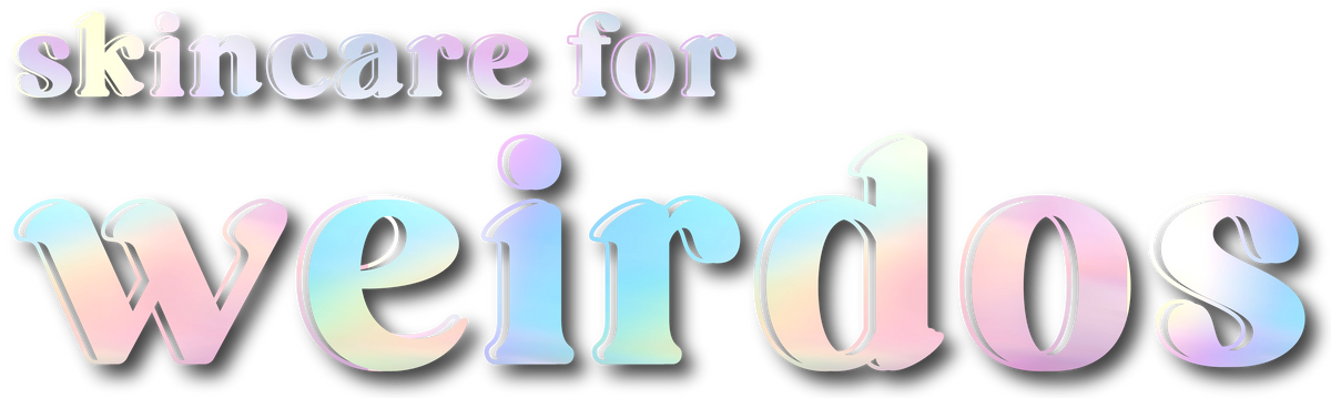 skincare for weirdos official logo