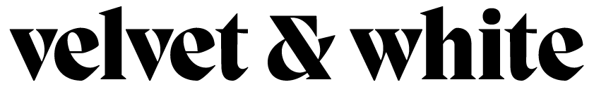 velvet and white official logo