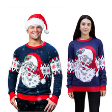 Pull - Père Noël rieur vintage