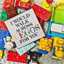 Coasters or Magnets - Walk Across Lego