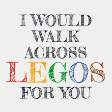 Coasters or Magnets - Walk Across Lego