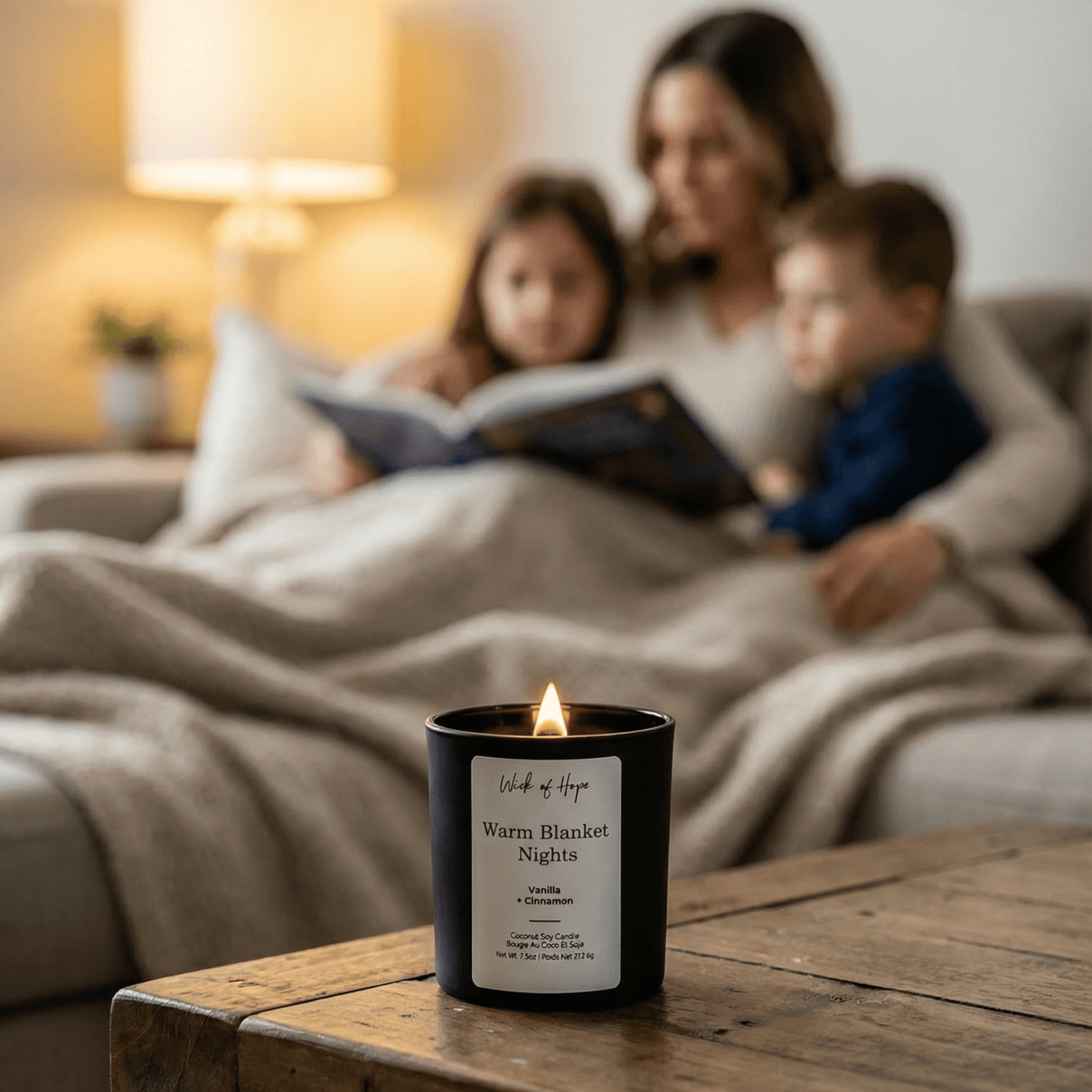 Warm Blanket Nights Candle | Cinnamon + Vanilla