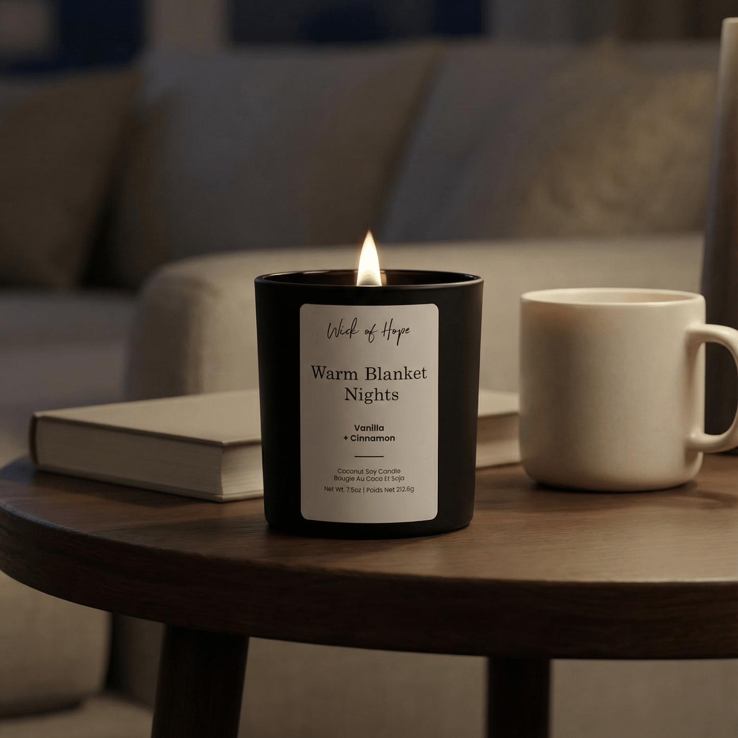 Warm Blanket Nights Candle | Cinnamon + Vanilla