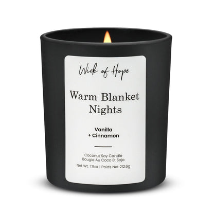 Warm Blanket Nights Candle | Cinnamon + Vanilla
