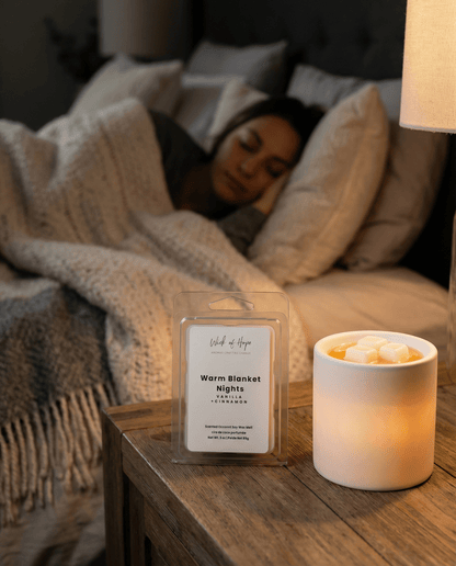 Warm Blanket Nights Wax Melt | Cinnamon + Vanilla