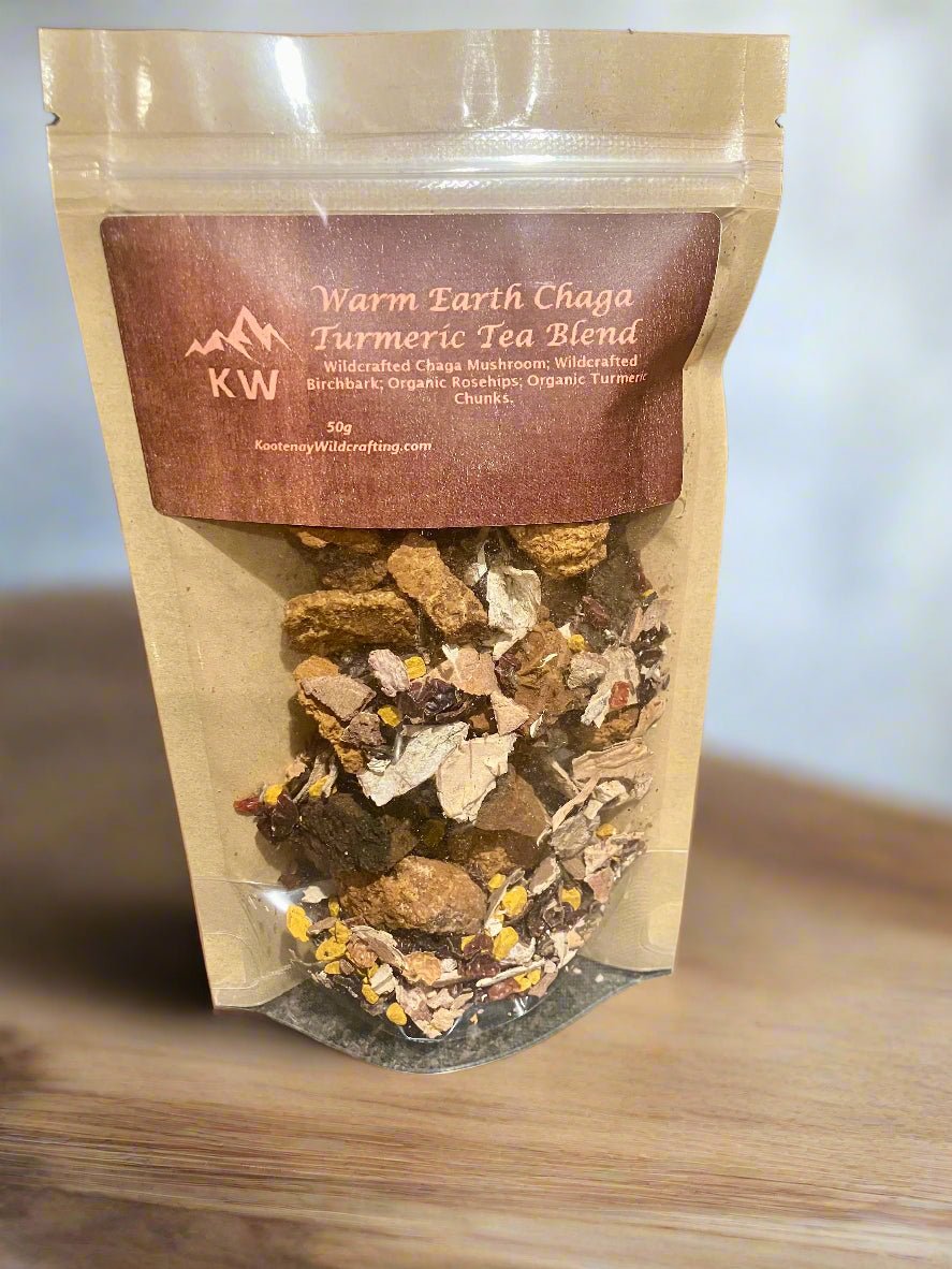 Thé Chaga Curcuma Terre Chaude