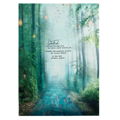 Tea Towel - Lost & Found - Watch With Glittering Eyes