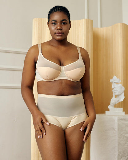 Plus Size High-waist Panties Full Coverage, Procyon