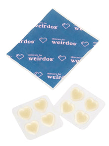 16 healing heart pimple patches