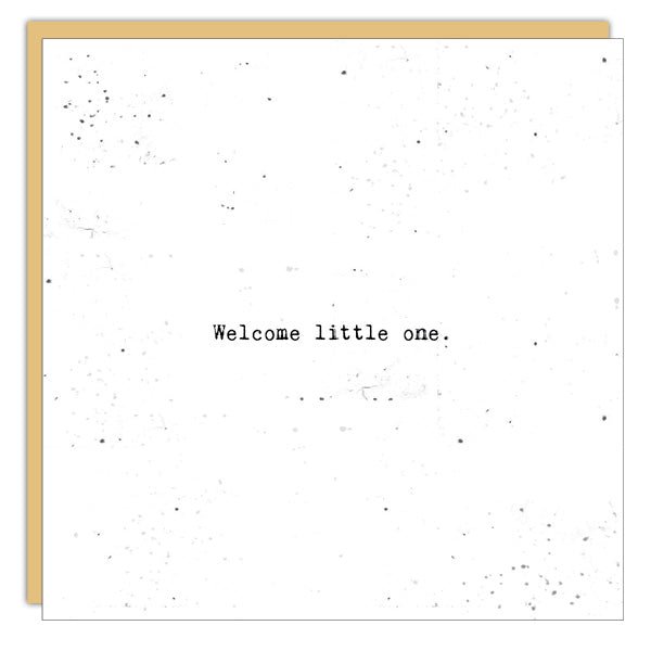 Stationery - Little Gem Card -Welcome Little One