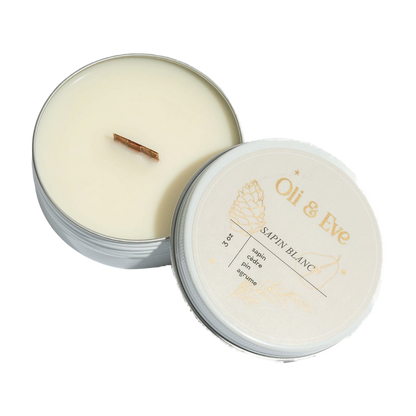 Bougie - Sapin Blanc en verre