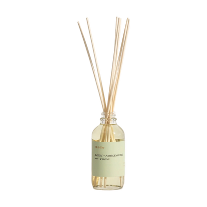 Diffuseur à roseaux - Basilic et pamplemousse