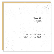 Stationery - Little Gem Card -What If I Fall?