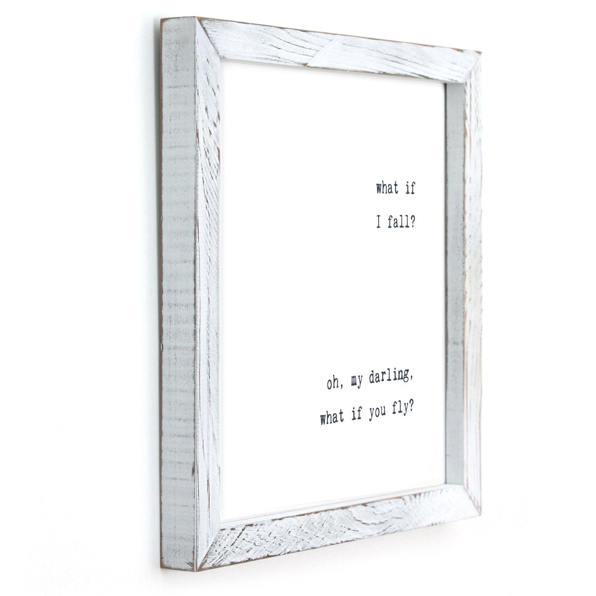 Framed Words - What If I Fall