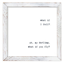 Framed Words - What If I Fall